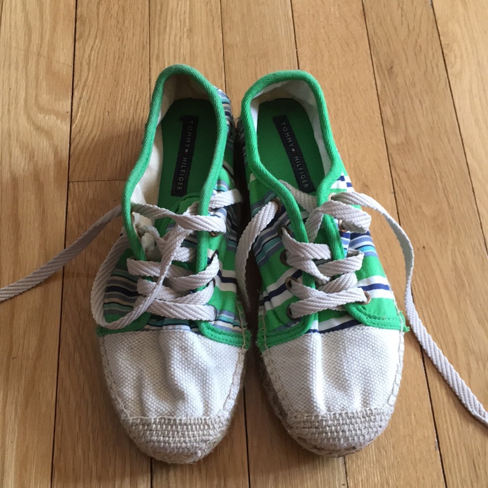 Tommy Hilfiger textile espadrilles